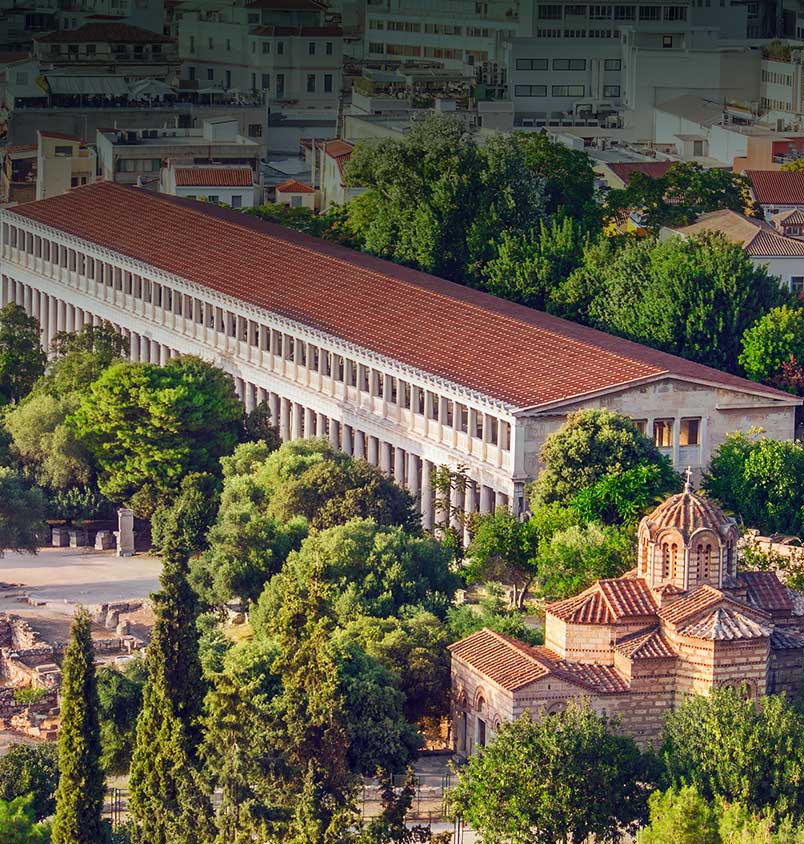El Ágora de Atenas