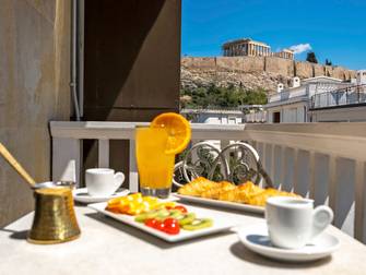 View of the Parthenon