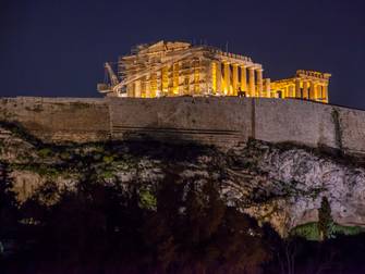 View of the Parthenon