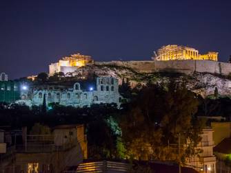 View of the Parthenon